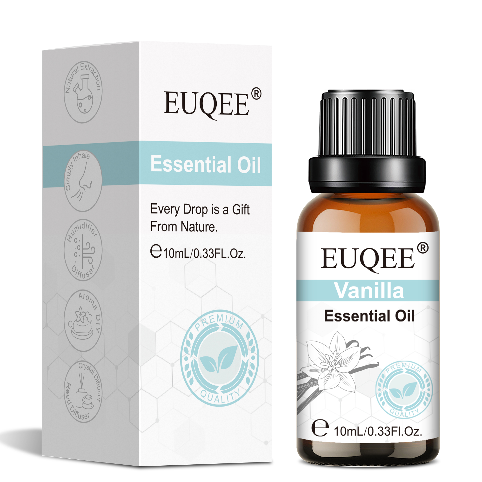Euqee Essential Oil 10ml Pure  – Sandalwood Perfume Oil recenzja i cena