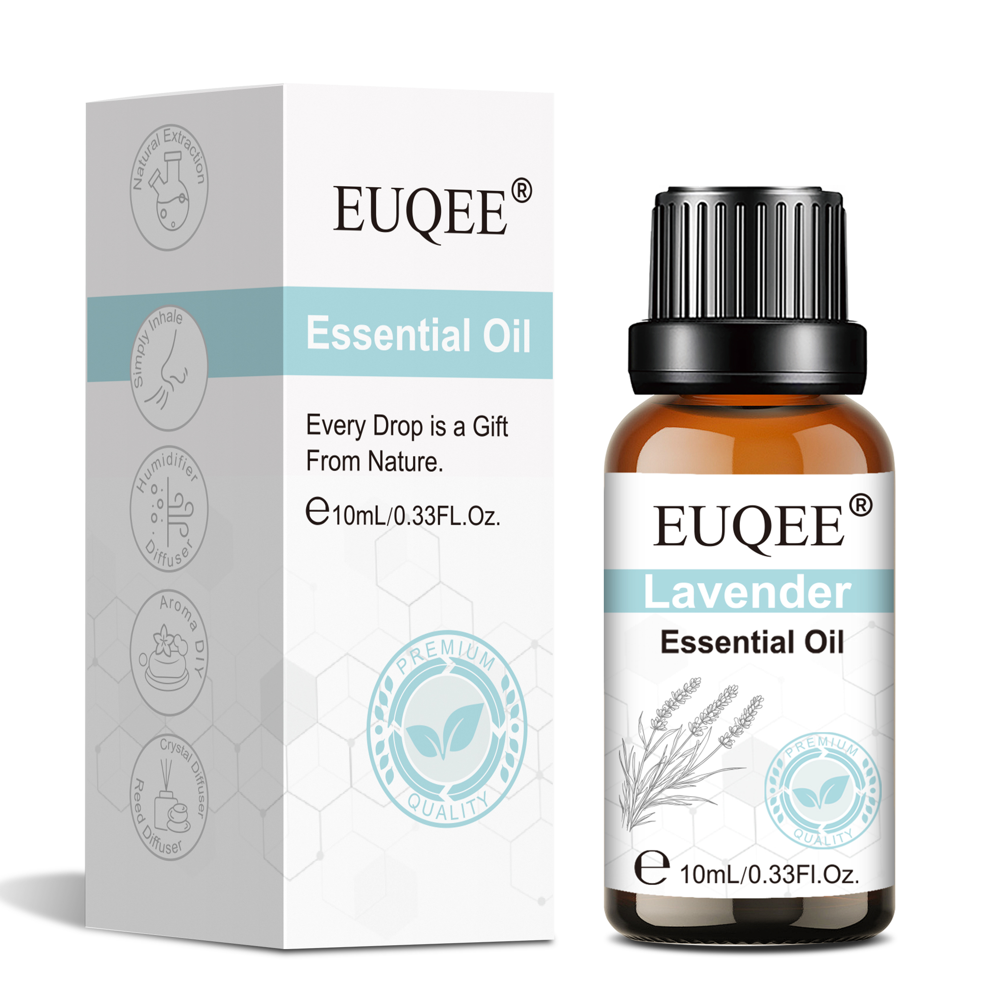 Euqee Essential Oil 10ml Pure  – Sandalwood Perfume Oil recenzja i cena