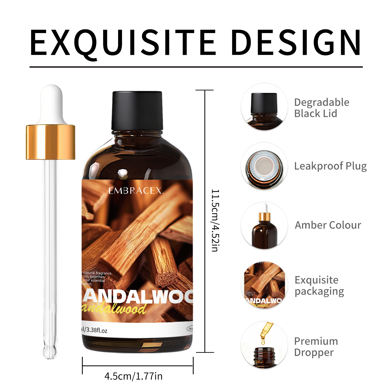100ml Sandalwood Essential Oil – Sandalwood Perfume Oil recenzja i cena