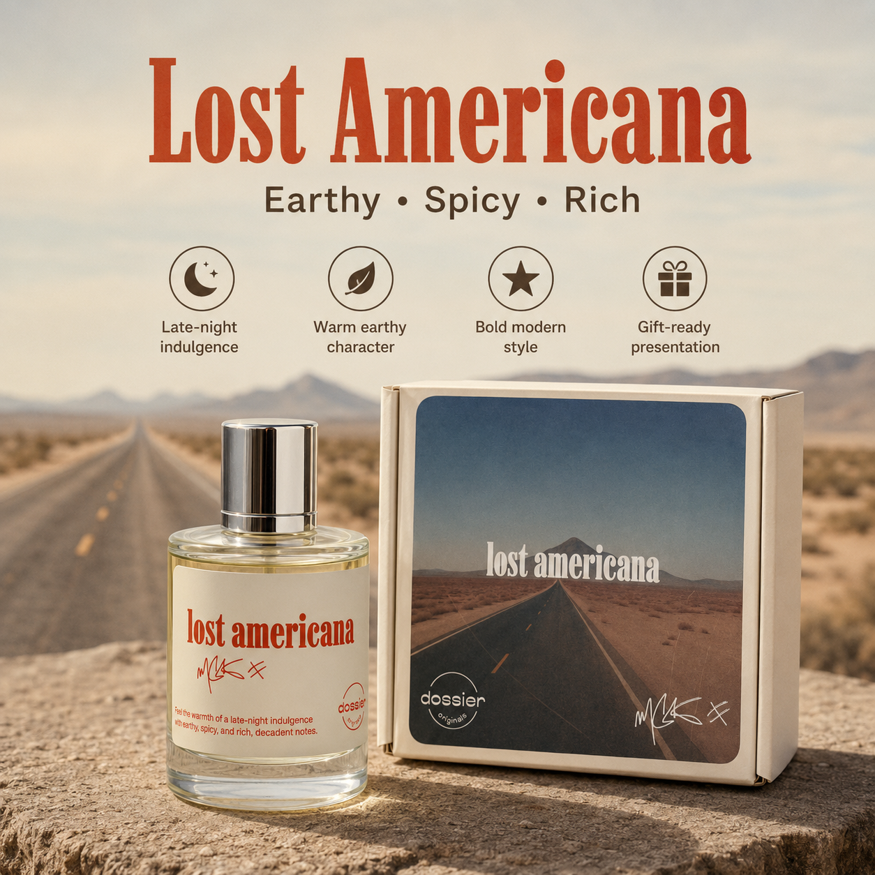 Dossier Originals - Lost Ameri – Perfume And Fragrance recenzja i cena