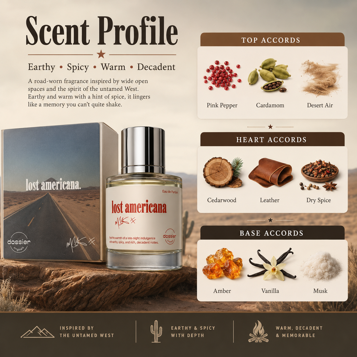 Dossier Originals - Lost Ameri – Perfume And Fragrance recenzja i cena