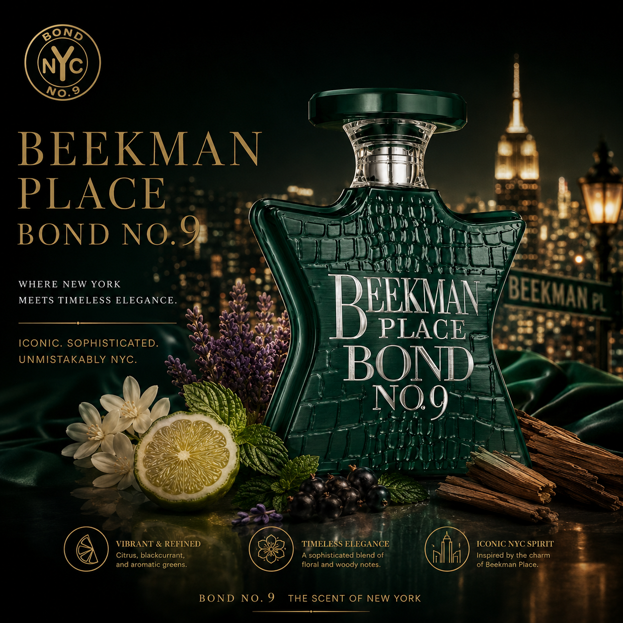 Bond No.9 Beekman Place Eau De – Perfume Fragrance Man recenzja i cena