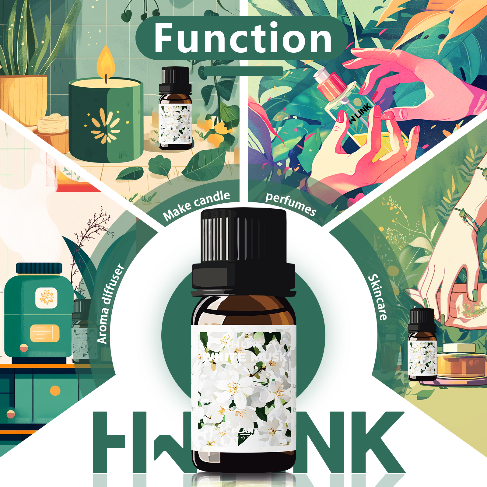 White Musk Essential Oils 10ml – Sandalwood Perfume Oil recenzja i cena