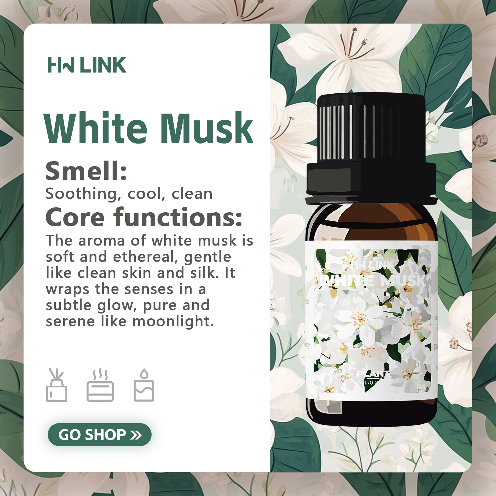 White Musk Essential Oils 10ml – Sandalwood Perfume Oil recenzja i cena