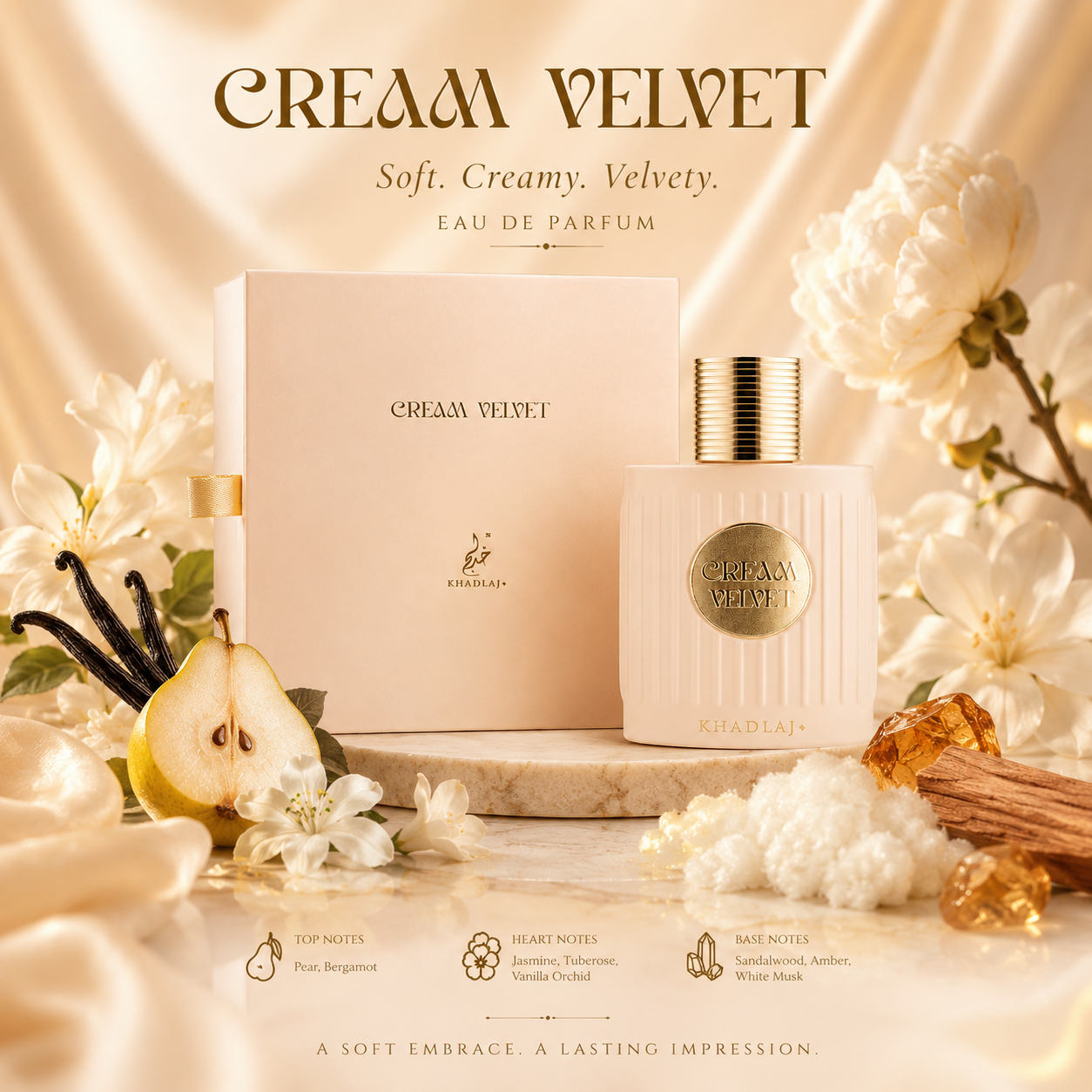 Khadlaj Cream Velvet Eau de Pa – Eau De Parfum Women recenzja i cena