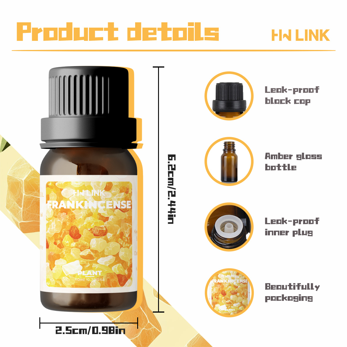 Frankincense Essential Oil 10m – Sandalwood Perfume Oil recenzja i cena