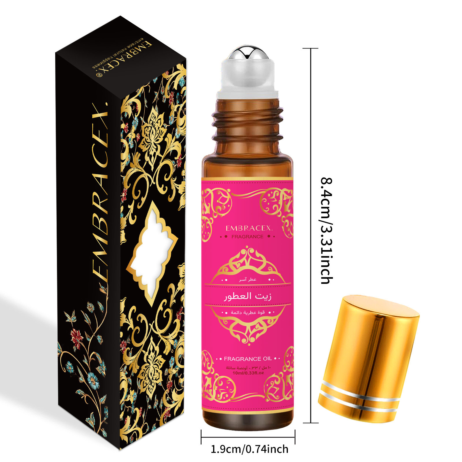 8PC/1PC 10ml Roller Essential  – Sandalwood Perfume Oil recenzja i cena